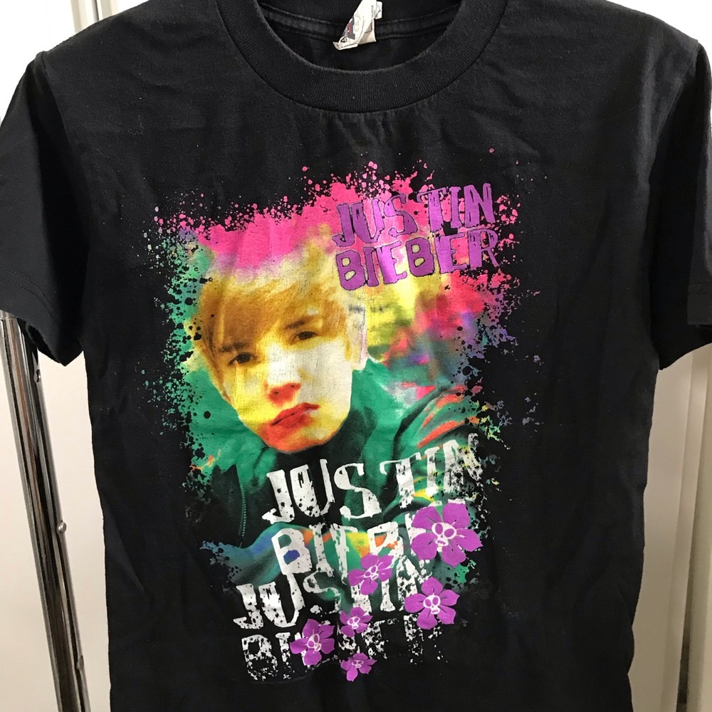 Justin Bieber 2010 My World Tour Concert Tee